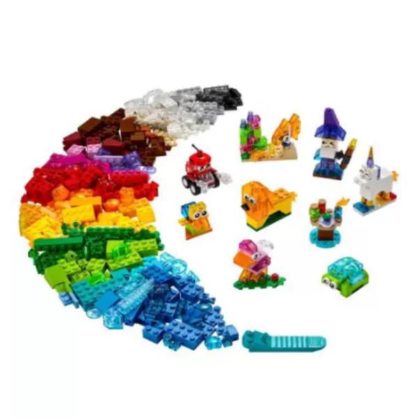 Imagem de Lego Classic Blocos Transparentes Criativos 500 Peças 11013 - 673419336239