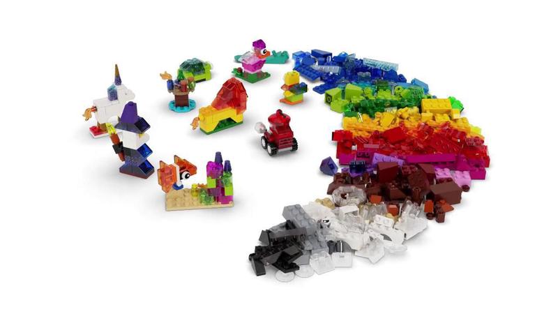 Imagem de Lego Classic Blocos Transparentes Criativos 500 Peças