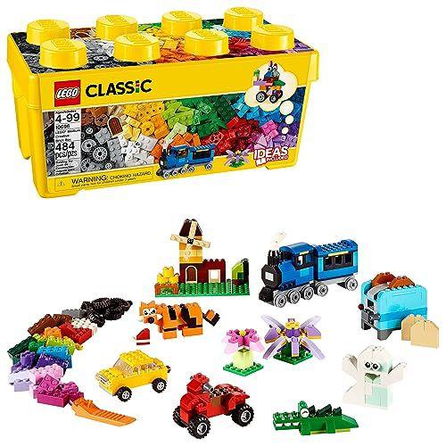 LEGO Classic Caixa Média de Tijolos Criativos, 484 Peças Imagem de LEGO Classic Caixa Média de Tijolos Criativos, 484 Peças