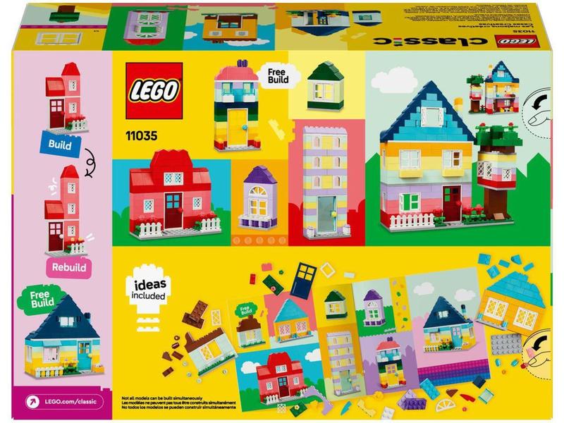 Imagem de LEGO Classic Casas Criativas 11035 850 Peças