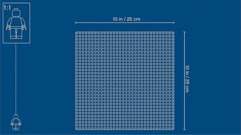 Imagem de Lego classic placa de construçao azul