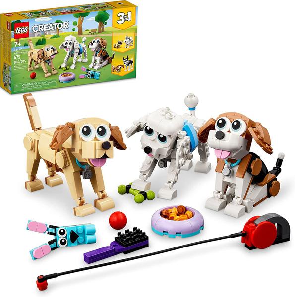 Imagem de LEGO Creator 3 em 1 - Cachorros Adoráveis 31137