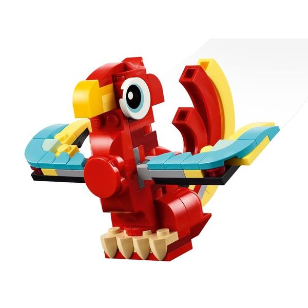 Imagem de LEGO Creator 3 em 1 - Dragão Vermelho - 149 Peças - 31145