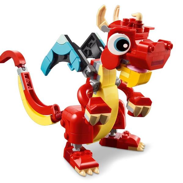 LEGO Creator 3 em 1 - Dragão Vermelho - 149 Peças - 31145 Imagem de LEGO Creator 3 em 1 - Dragão Vermelho - 149 Peças - 31145