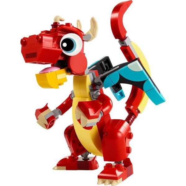 LEGO Creator 3 em 1 - Dragão Vermelho - 149 Peças - 31145 Imagem de LEGO Creator 3 em 1 - Dragão Vermelho - 149 Peças - 31145
