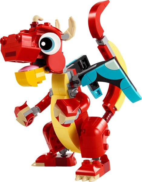 Imagem de Lego Creator 3 em 1 Dragão Vermelho 31145