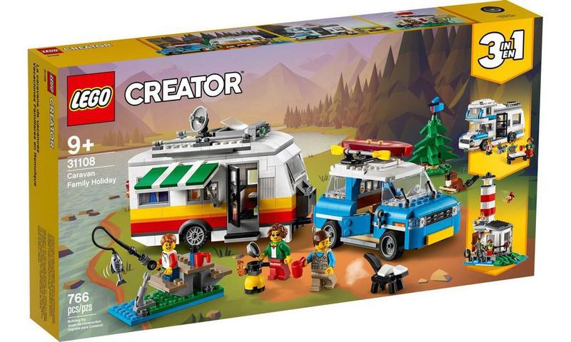 Imagem de LEGO Creator 3 Em 1: Férias em Família no Trailer 31108