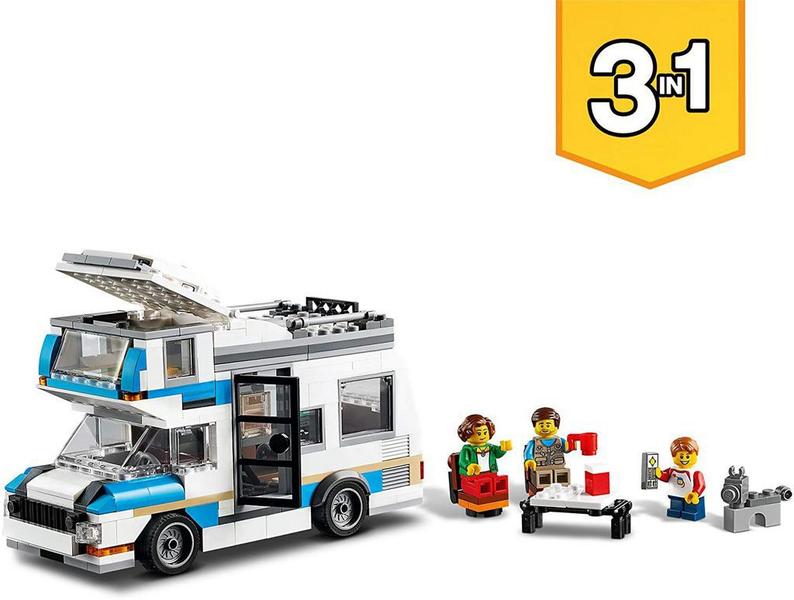 Imagem de LEGO Creator 3 Em 1: Férias em Família no Trailer 31108