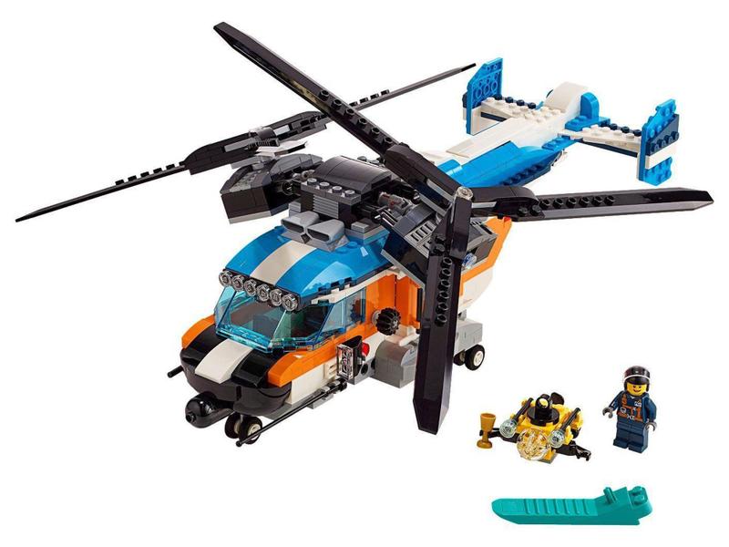 Imagem de LEGO Creator - 3 em 1 - Helicóptero com 2 Hélices - 31096