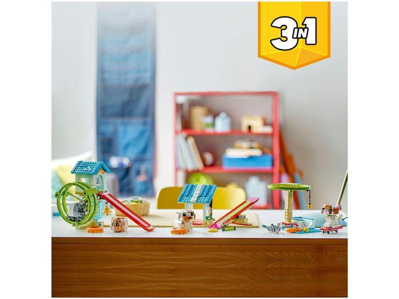 LEGO Creator 3 em 1 Roda de Hamster 31155 - 416 Peças Imagem de LEGO Creator 3 em 1 Roda de Hamster 31155 - 416 Peças