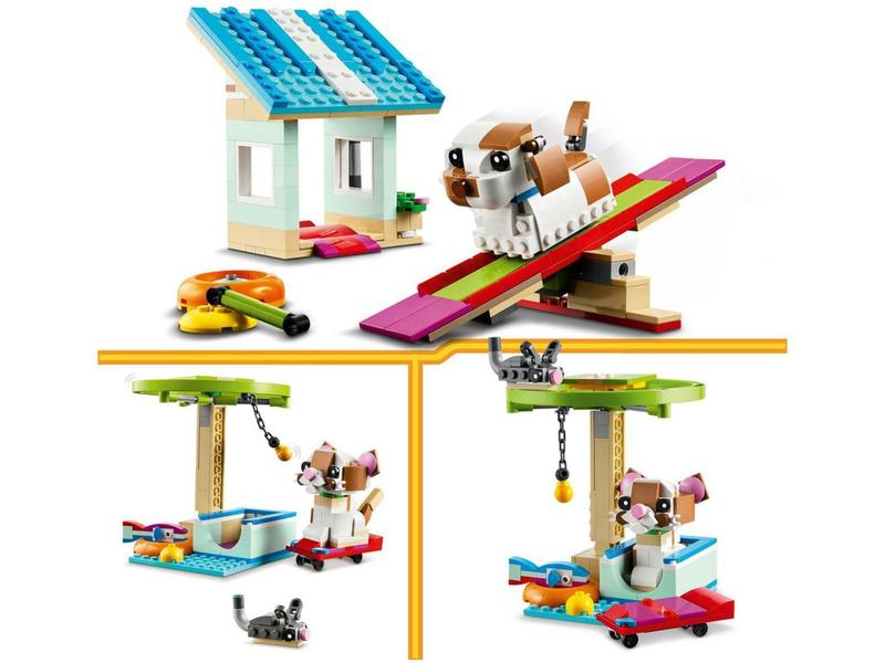 LEGO Creator 3 em 1 Roda de Hamster 31155 - 416 Peças Imagem de LEGO Creator 3 em 1 Roda de Hamster 31155 - 416 Peças