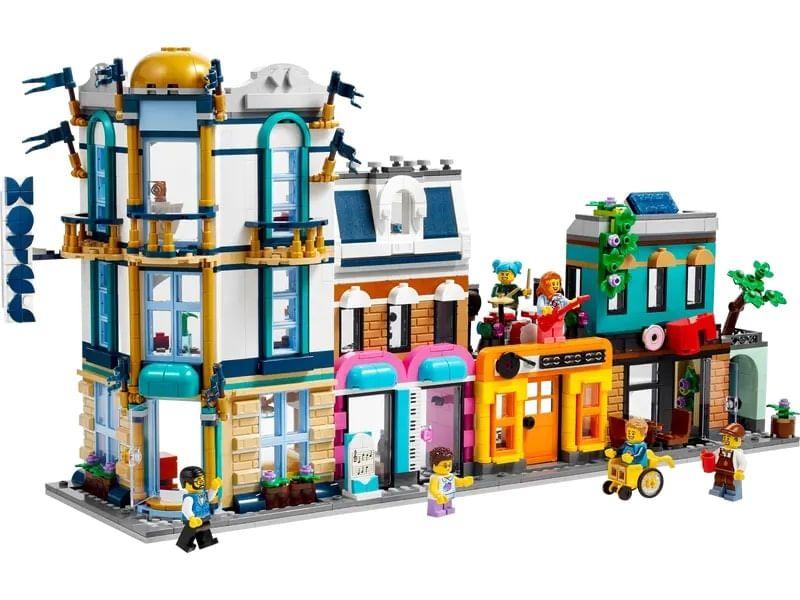 Imagem de LEGO Creator 3 em 1 - Rua Principal - 1459 Peças - 31141