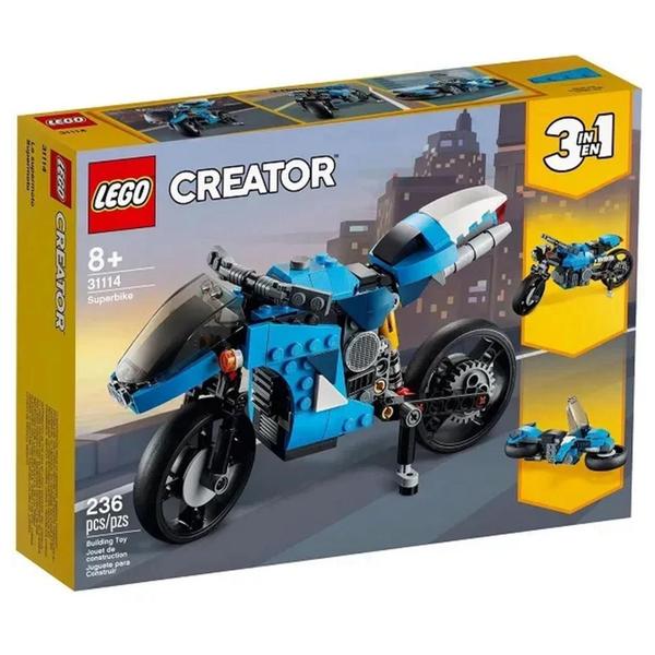 Imagem de Lego Creator 3 em 1 Supermoto - 673419336529