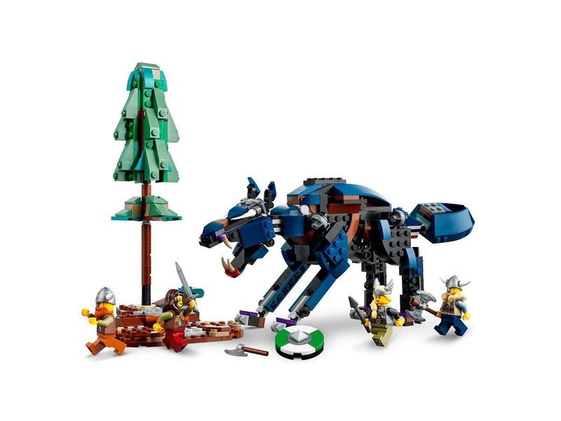 Imagem de Lego creator 3 in en 1 navio viking e a serpente de midgard