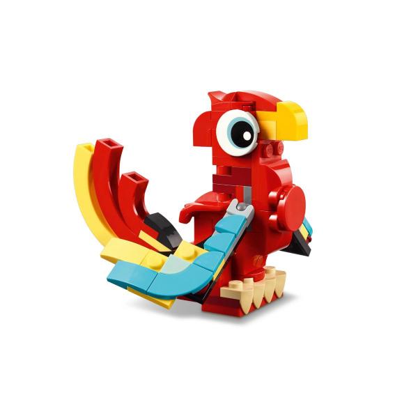 Imagem de Lego Creator 31145 Dragão Vermelho 3 em 1 149 Peças