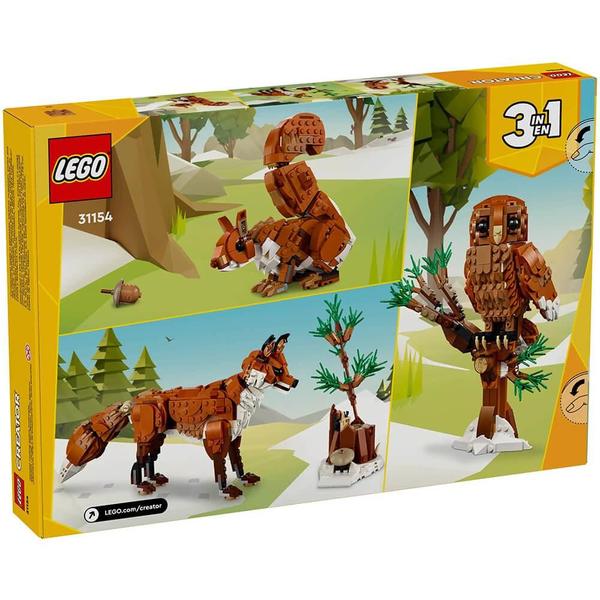 Imagem de Lego creator 31154 animais da floresta raposa vermelha