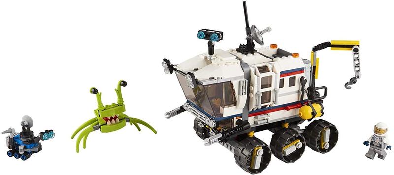 Imagem de LEGO Creator 3in1 Space Rover Explorer 31107 Construindo Brinquedo para Crianças Que Amam Aventuras Imaginativas de Jogo, Espaço e Exploração em Planetas Exóticos, Nova 2020 (510 Peças)