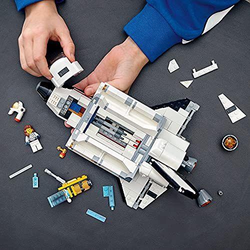 Imagem de LEGO Creator 3in1 Space Shuttle Adventure 31117 Building Kit Brinquedos legais para crianças que amam foguetes e diversão criativa Novo 2021 (486 Peças)