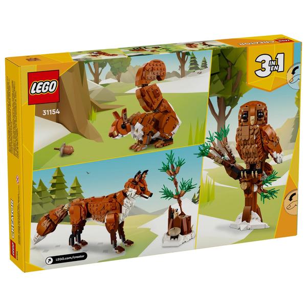 LEGO Creator - Animais da Floresta: Raposa Vermelha Imagem de LEGO Creator - Animais da Floresta: Raposa Vermelha