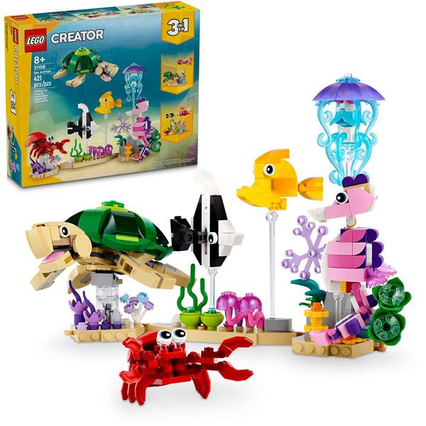 Imagem de Lego Creator Animais Marinhos 31158 com 421pcs