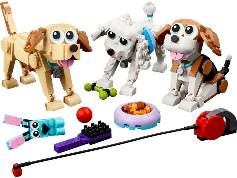 Imagem de LEGO Creator - Cachorros Adoráveis - 475 Peças - 31137 - Conjunto blocos de montar