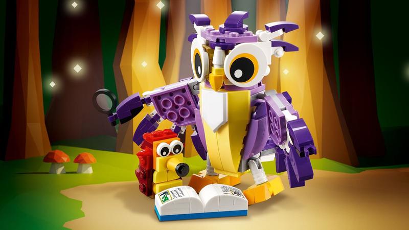 Imagem de Lego Creator Criaturas Floresta Da Fantasia 175 pçs - 31125