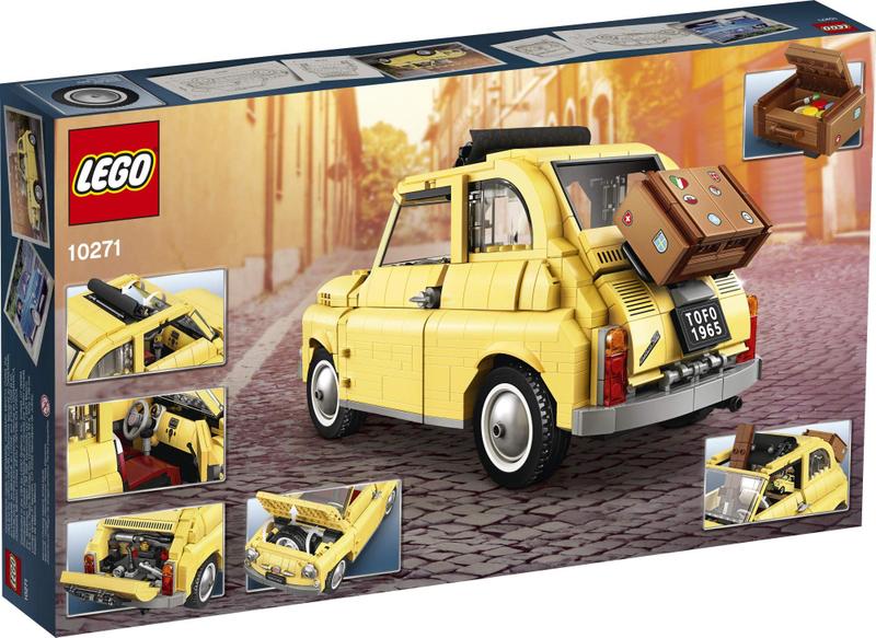 Imagem de LEGO Creator Expert Fiat 500 10271 Brinquedo Car Building Set fo