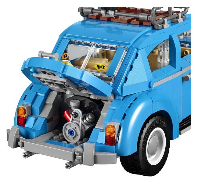 Imagem de LEGO Creator Expert Volkswagen Beetle 10252 Conjunto de Construção (1167 Peças)