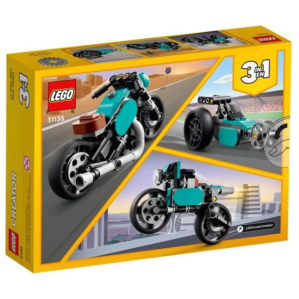 Imagem de Lego Creator Motocicleta Vintage 3 Em 1 31135