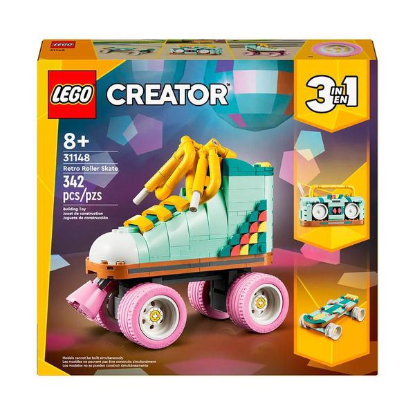 Imagem de LEGO Creator Patins Retrô Brinquedo 3em1 31148