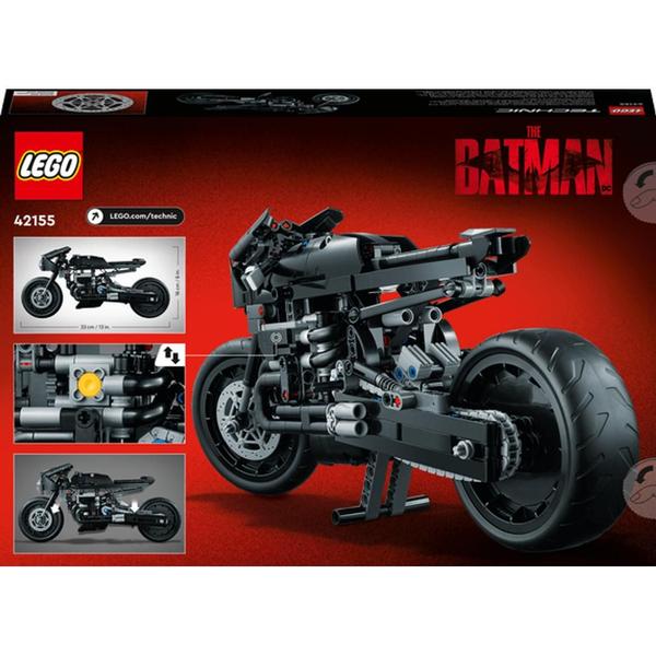 Imagem de Lego dc the batman batcycle 641 peças (42155)