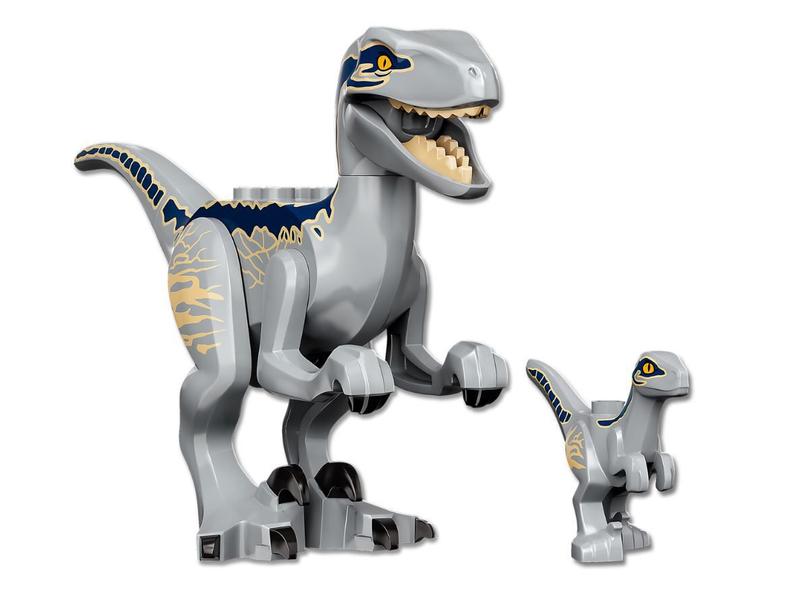Imagem de Lego Dinossaurro Captura dos Velociraptores Blue e Beta - 76946