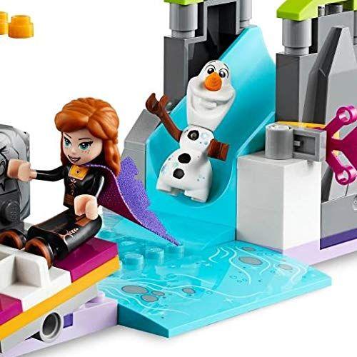 Imagem de LEGO Disney Aventura da Canoa de Anna em Frozen II Kit de Construção Fácil (108 Peças)