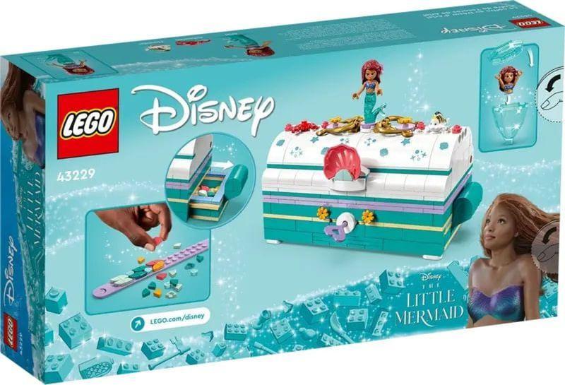 Imagem de LEGO Disney - Baú de Tesouro da Ariel - 370 Peças - 43229