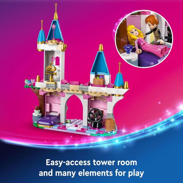 Imagem de Lego Disney Castelo Aurora e Forma Dragao Malevola 43240