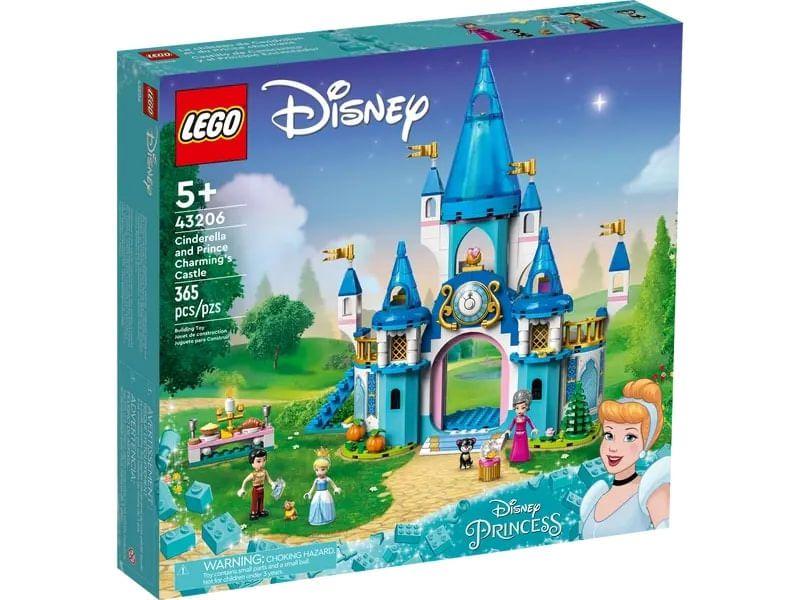 Imagem de LEGO Disney - Castelo da Cinderela e do Príncipe Encantado - 43206