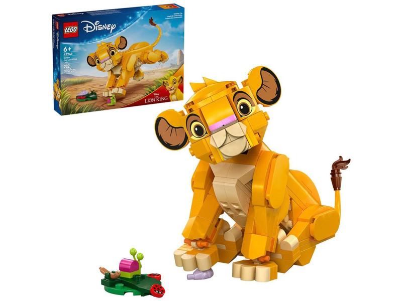 Imagem de LEGO Disney Classic O Rei Leão Simba Filhote 43243 - 222 Peças