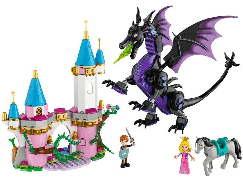 Lego Disney Forma de Dragão da Malévola 43240 Imagem de Lego Disney Forma de Dragão da Malévola 43240