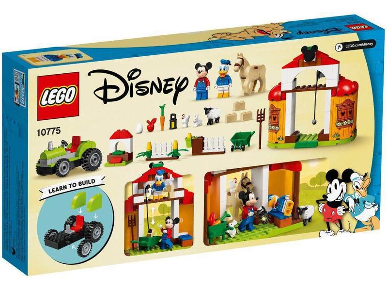 Imagem de Lego Disney Mickey E A Fazenda do Pato Donald 118 Peças 3+
