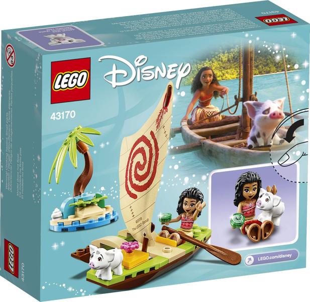 Imagem de LEGO Disney Moana's Ocean Adventure 43170 Toy Building Kit, Novo 2020 (46 Peças)