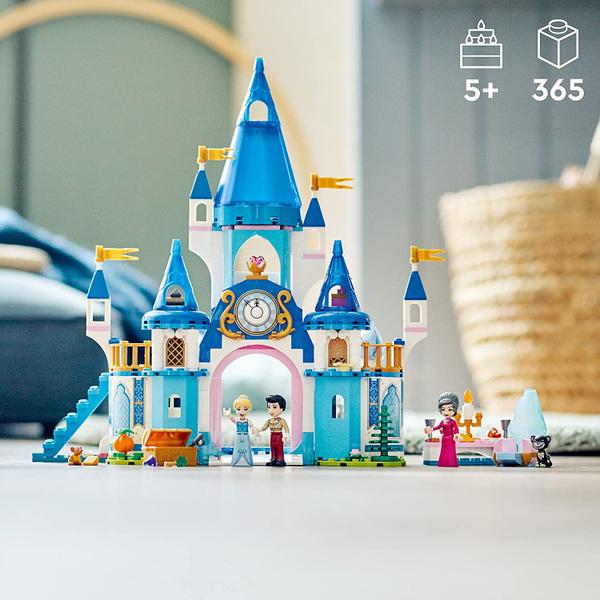 Lego Disney O Castelo da Cinderela e do Príncipe Encantado 43206 Imagem de Lego Disney O Castelo da Cinderela e do Príncipe Encantado 43206