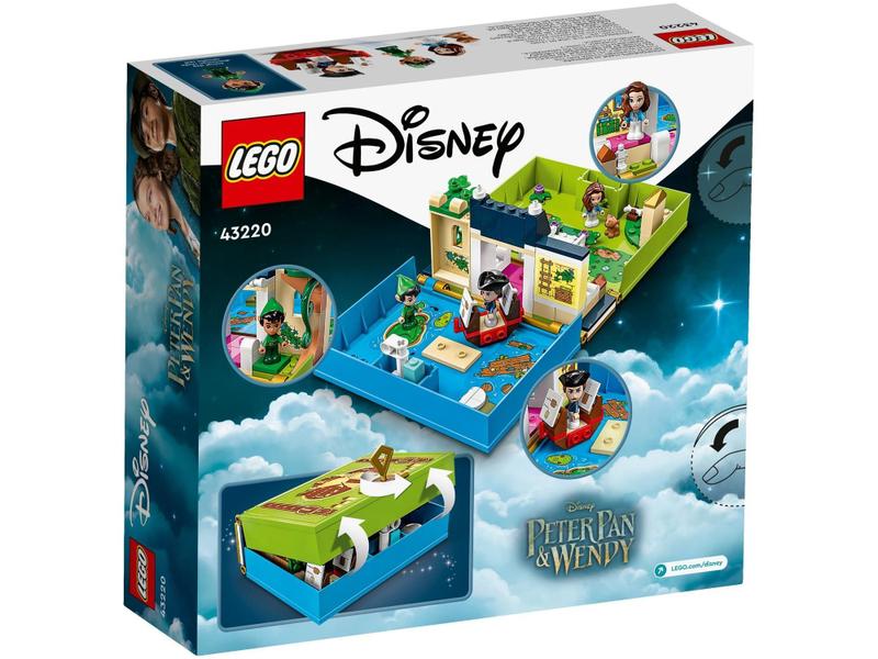 Imagem de LEGO Disney O Livro de Histórias e Aventuras de - Peter Pan e Wendy 111 Peças 43220