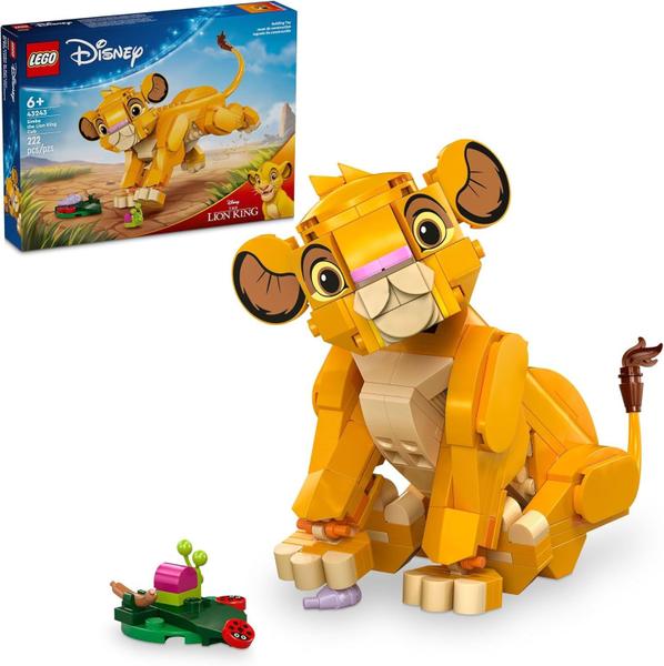 Lego Disney O Rei Leão Simba Filhote 43243 Imagem de Lego Disney O Rei Leão Simba Filhote 43243