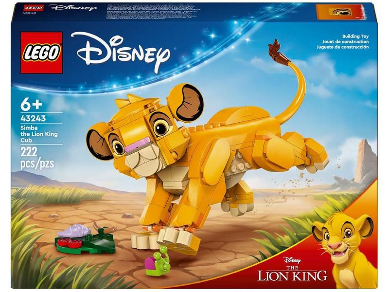 Lego Disney O Rei Leão Simba Filhote 43243 Imagem de Lego Disney O Rei Leão Simba Filhote 43243