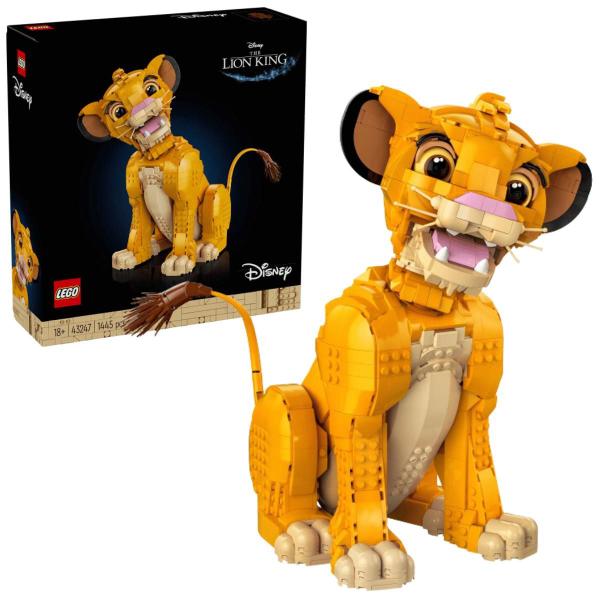 Imagem de Lego Disney O Rei Leão Simba Jovem 1445 Peças 43247