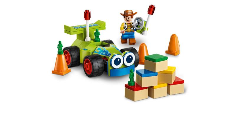 Imagem de Lego Disney Pixar's Toy Story 4 Woody & RC 10766 Building Kit (69 Peças)