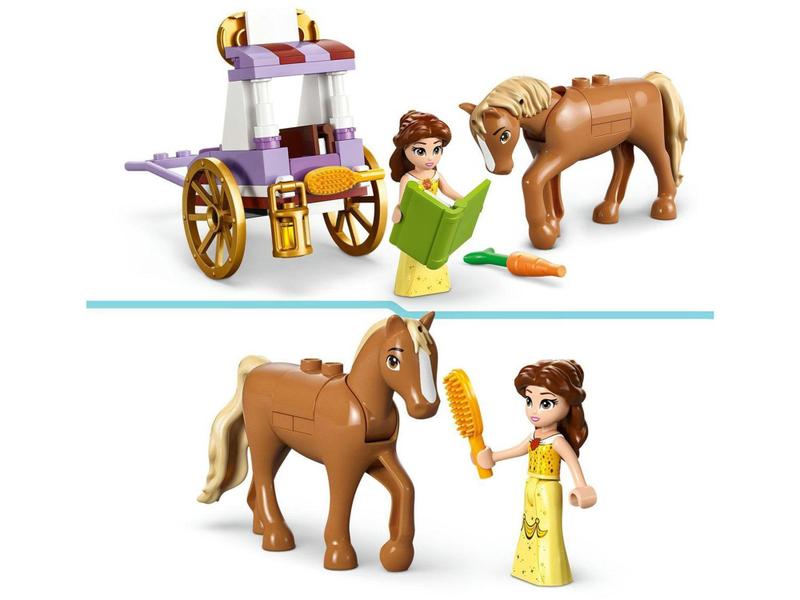 Imagem de LEGO Disney Princess Carruagem de Histórias da - Bela 43233 62 Peças