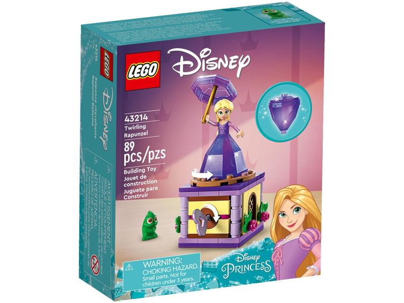 LEGO Disney Rapunzel Giratória 89 Peças - 43214 LEGO Disney Rapunzel Giratória 89 Peças - 43214