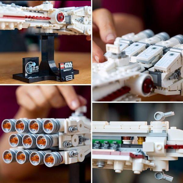 Imagem de Lego Disney Star Wars Starship Collection Nave Tantine IV 654 Pcs Edição Comemorativa de 25 Anos Lego Star Wars - 75376