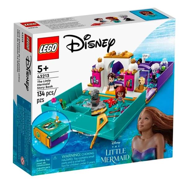 Imagem de Lego disney the little mermaid story book 134 peças (43213)